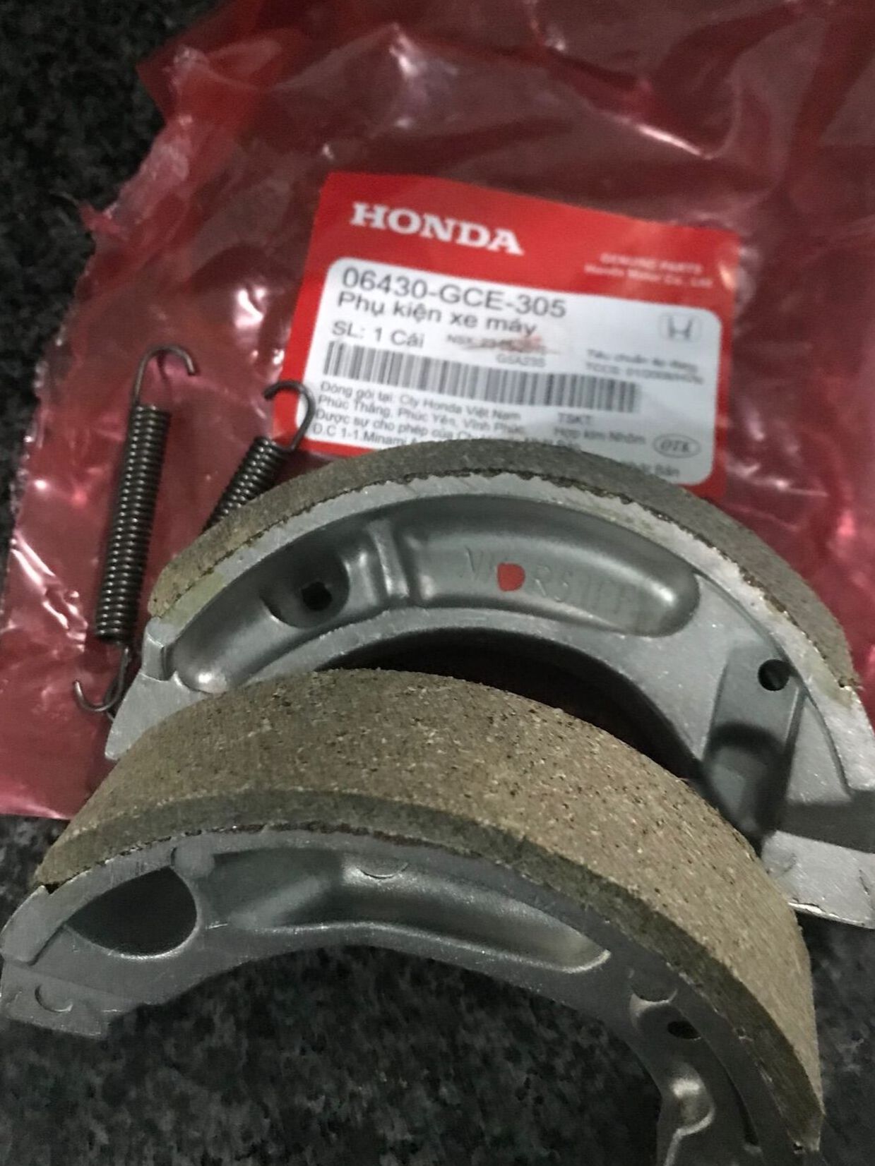 Bố thắng đùm chính Hãng Honda dành cho xe wawe-dream vv