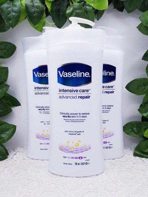 Sữa dưỡng thể Vaseline Intensive Care Advanced Repair 725ml