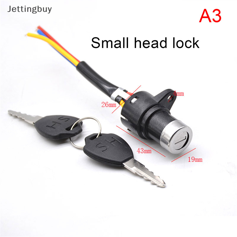 Flash Sale Ignition Switch Key Power Lock Universal Electric Bicycle Portable Cycling Parts