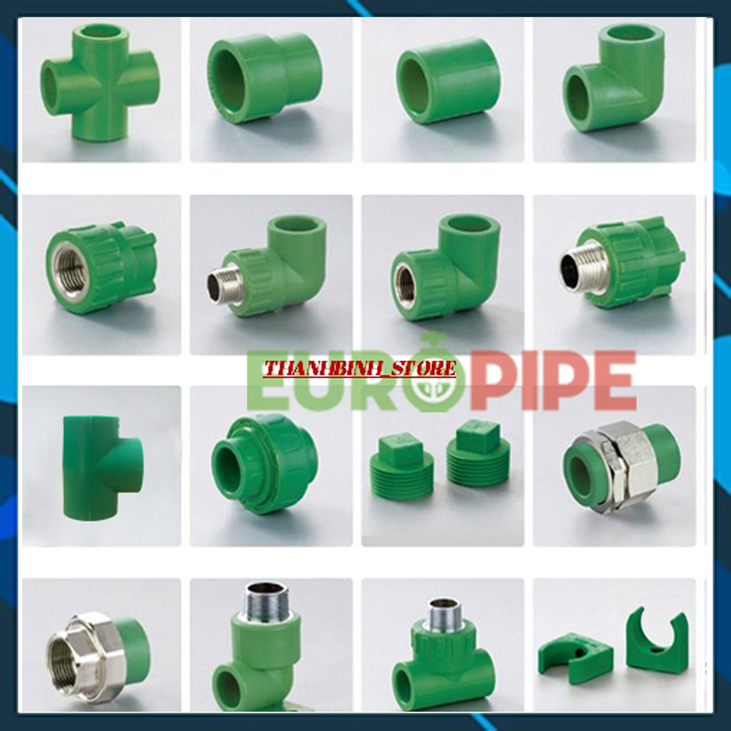 TÊ NHIỆT 25 MM/ TÊ ĐỀU 90 ĐỘ PPR PHI 25 MM- EUROPIPE
