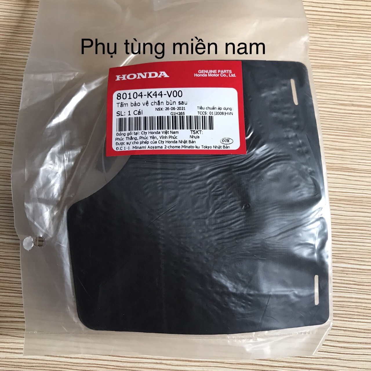 CAO SU CHẮN BÙN VISION 2014-2019, tấm chắn bùn Vision