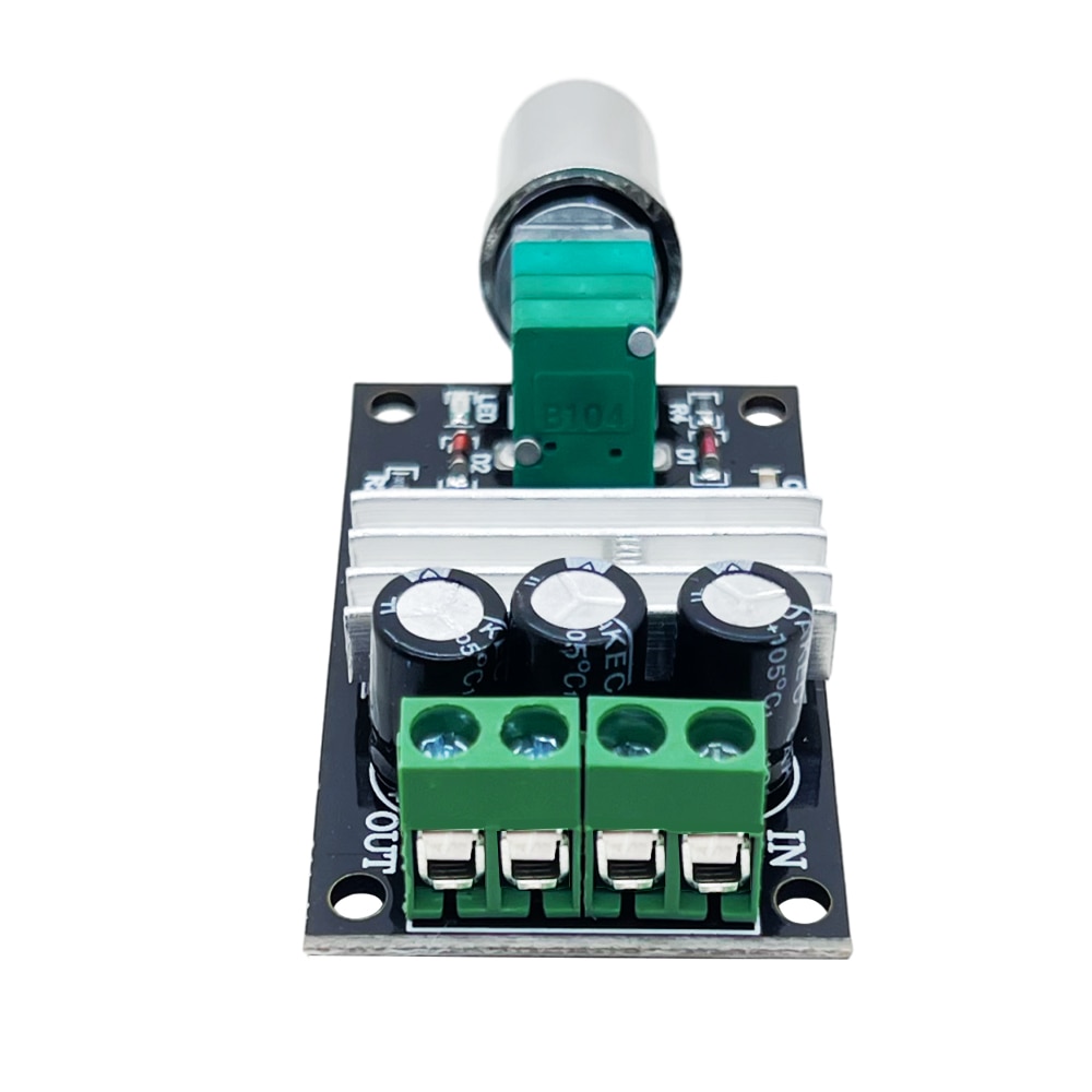 DC 6V 12V 24V 28V 3A 80W DC Motor Speed Controller PWM Adjustable Variable Speed Switch DC Motor Driver
