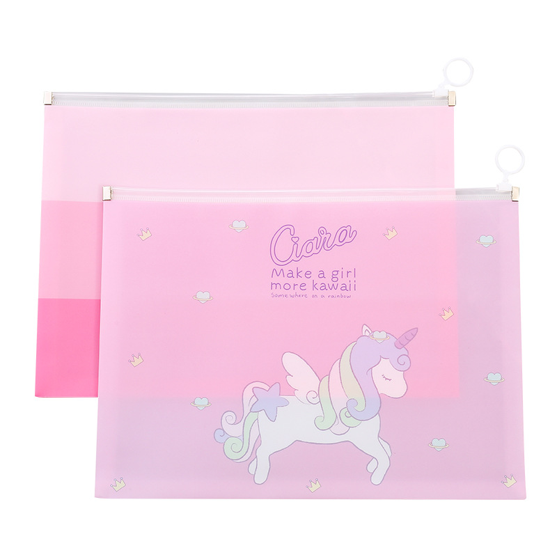 Túi đựng bài kiểm tra túi zip A4