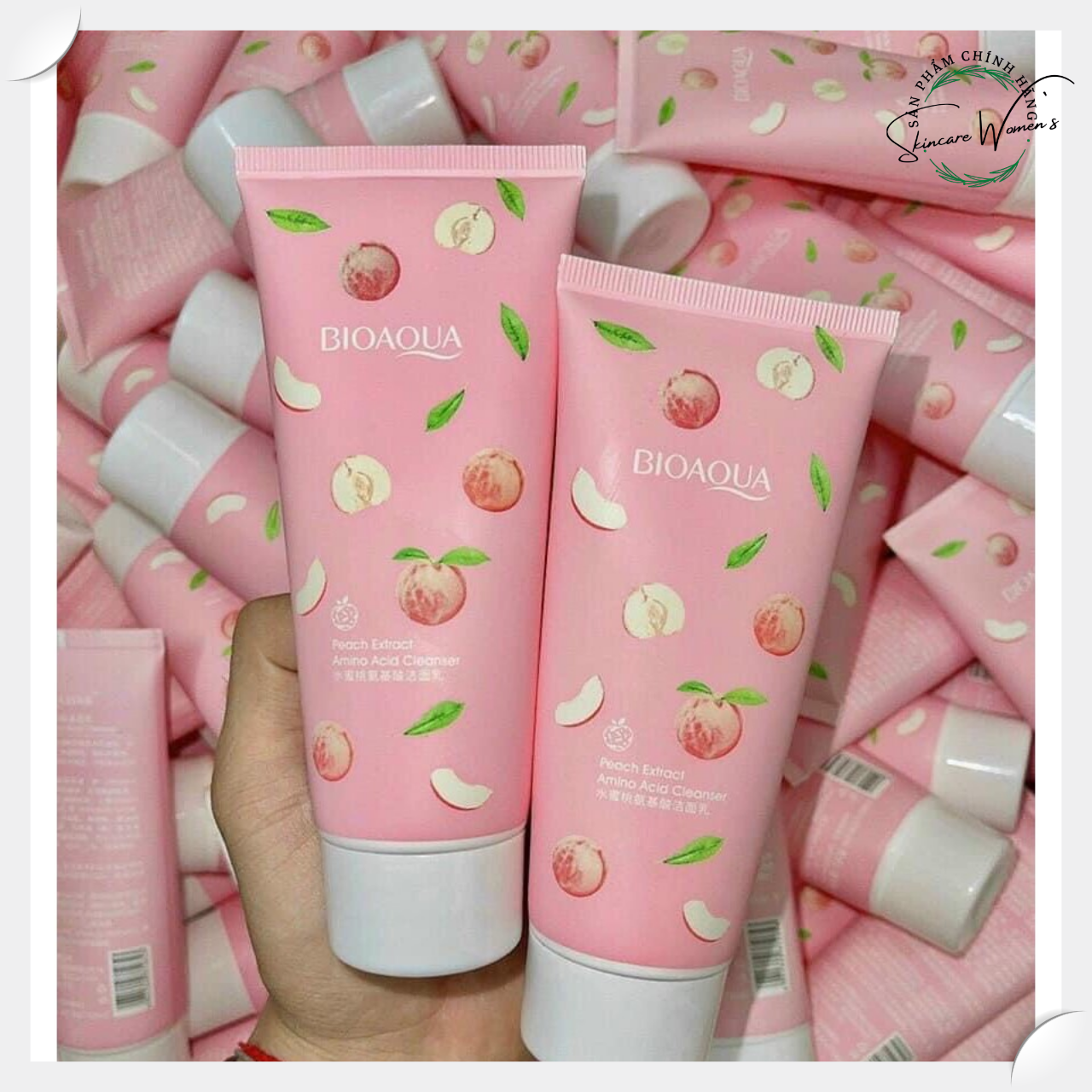 Sữa Rửa Mặt ĐÀO TƯƠI BIOAQUA