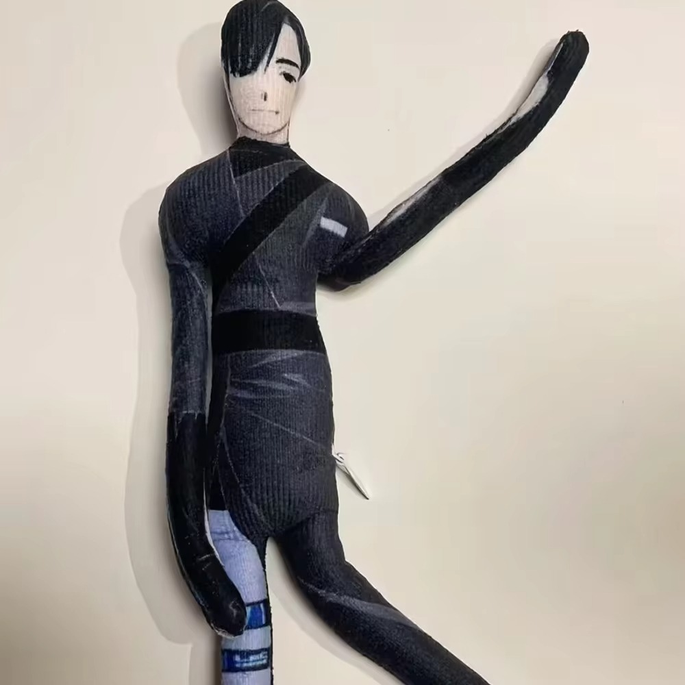 Cosplay Funny Abstract Alien Stage Plush Twistable Shape Wire Skeleton Ivan Till Doll Soft Toy Anime Peripheral Stuffed Alien Stage Figure Accessories. 