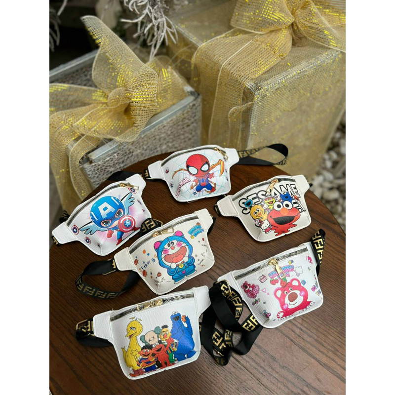 túi bao tử in hình dễ thương cho bé caboxin
