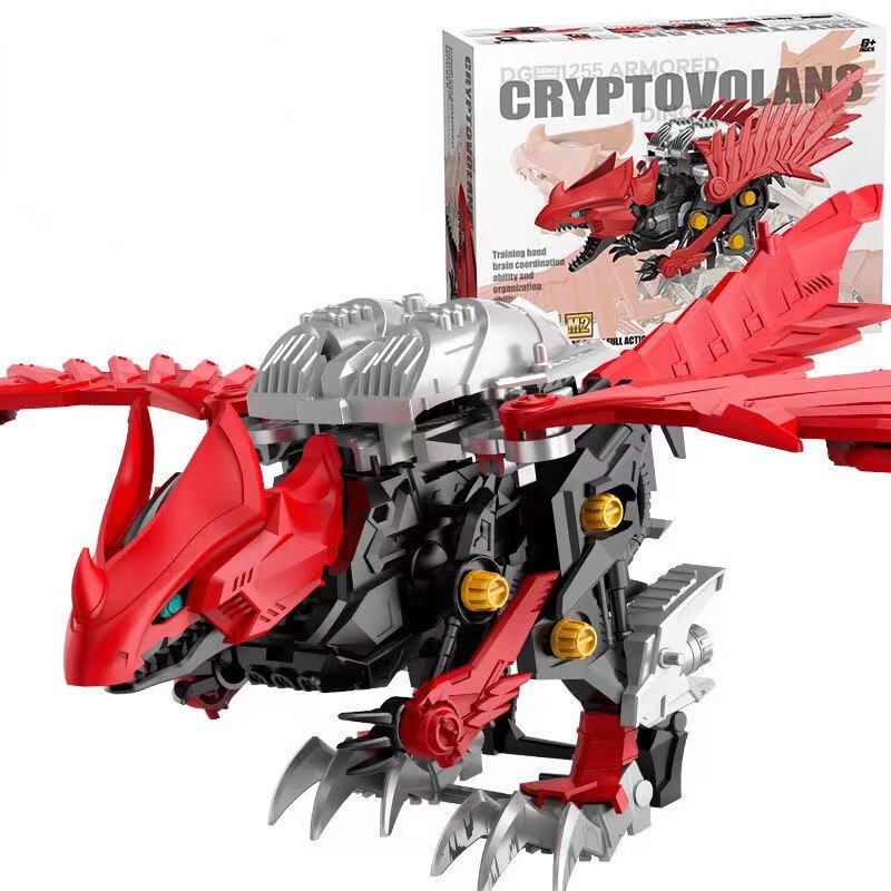 Original CENZELONG Supermodel Dinosaur T-Rex Mammoth ZOIDS Anime Action Figure Model Boy Toys Gift For Children Assembly Model