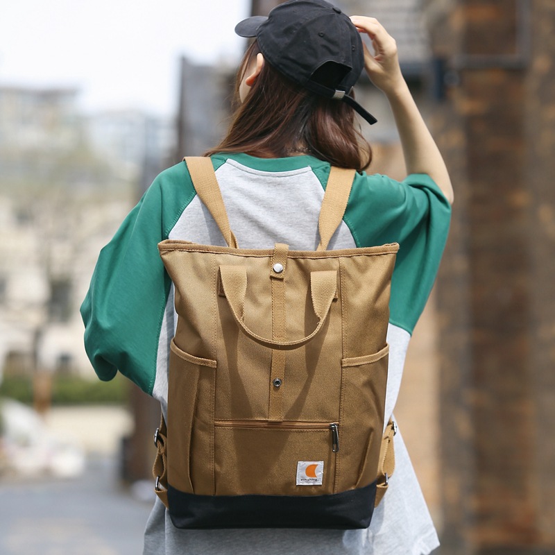 ELACCENT Men's backpack Multifunctional shoulder bag fashion retro large capacity nylon backpack computer backpack outdoor backpacks