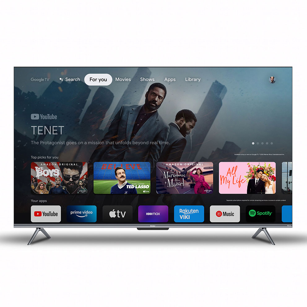 HAIER 75″ HQLED 4K Google TV | H75P7UX. 