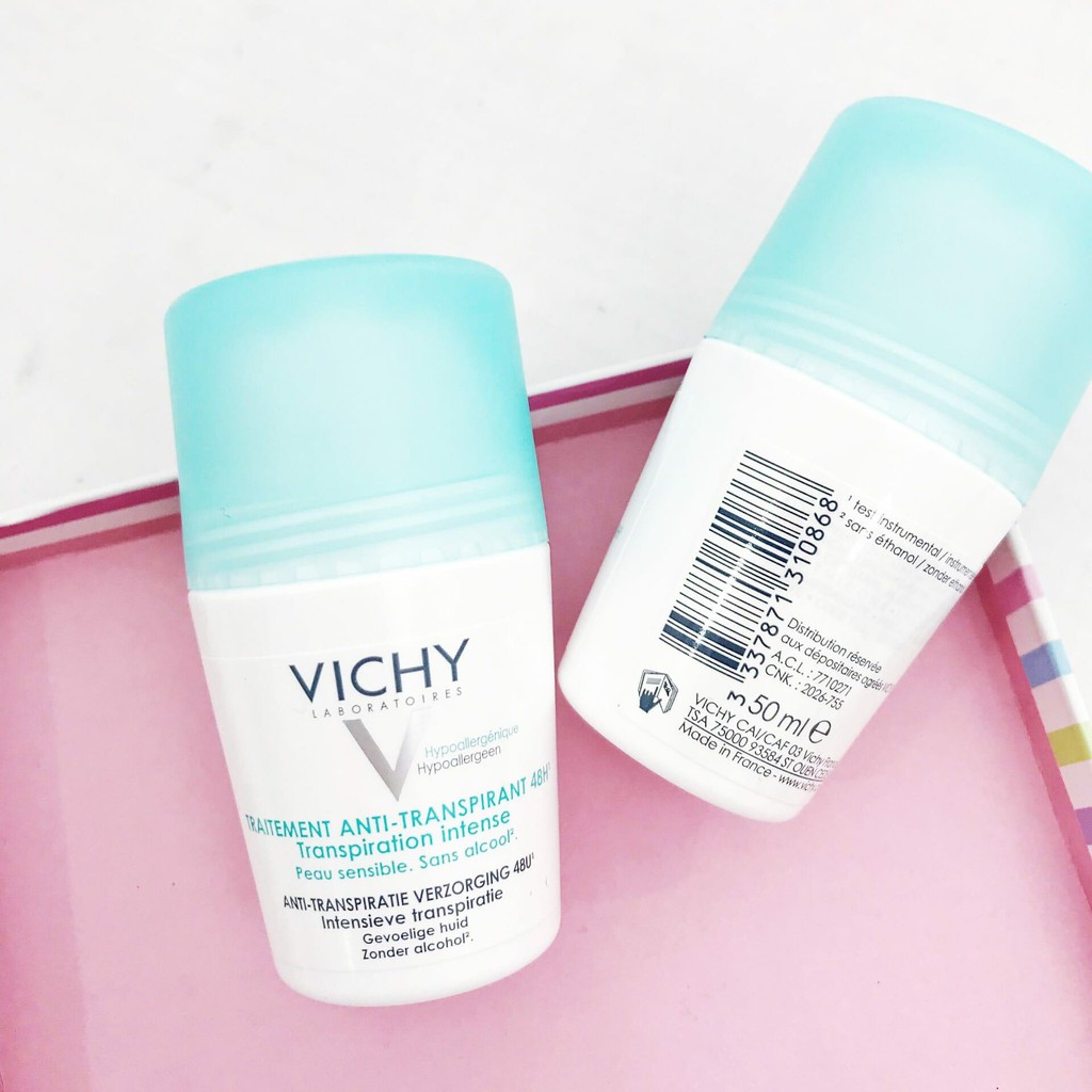 Lăn khử mùi vichy 50ml date mới