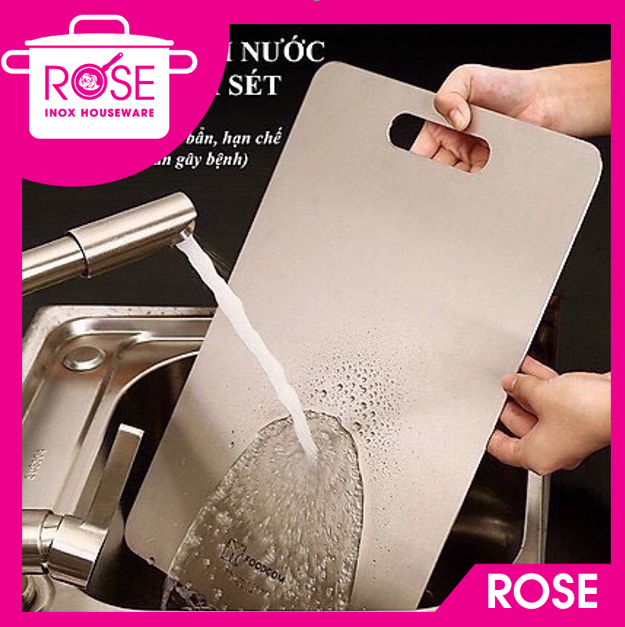 Thớt inox 304 kháng khuẩn cao cấp