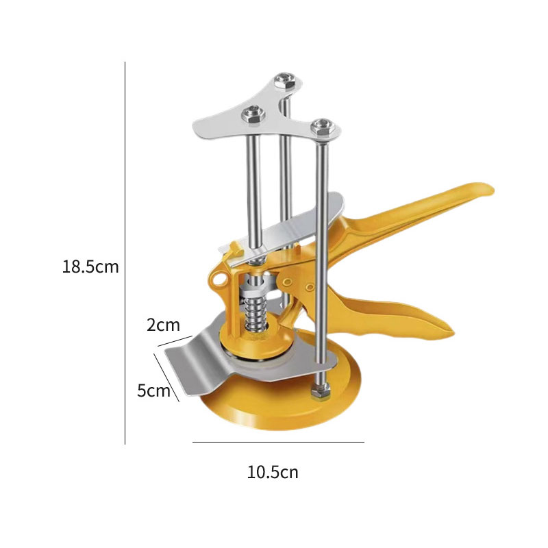 Tile Ceiling Heightening Bricklayer Tile Cushion Tool Leveling Positioning Lifter Manual Lifting Tile Adjuster