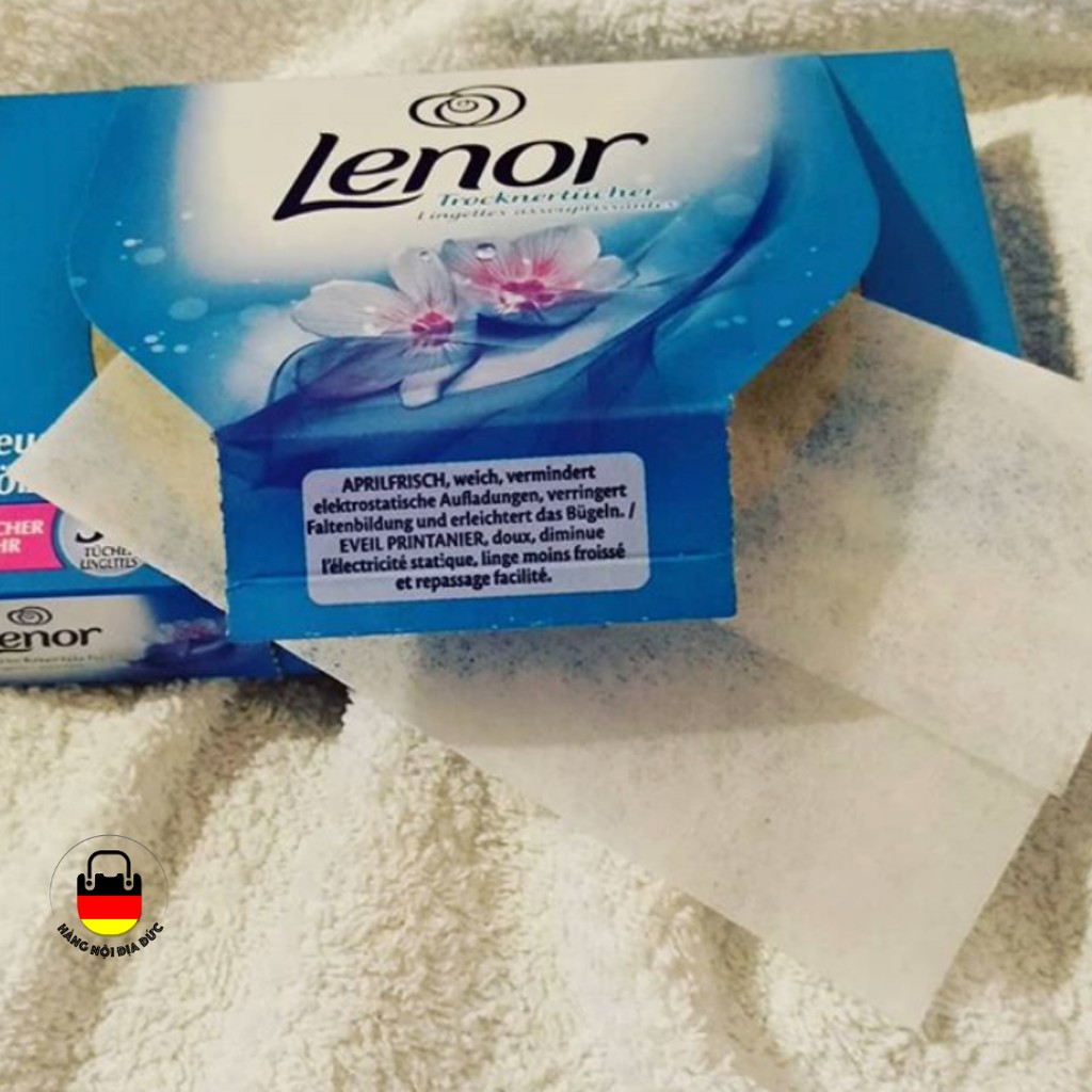 Giấy thơm quần áo Lenor nội điạ Đức