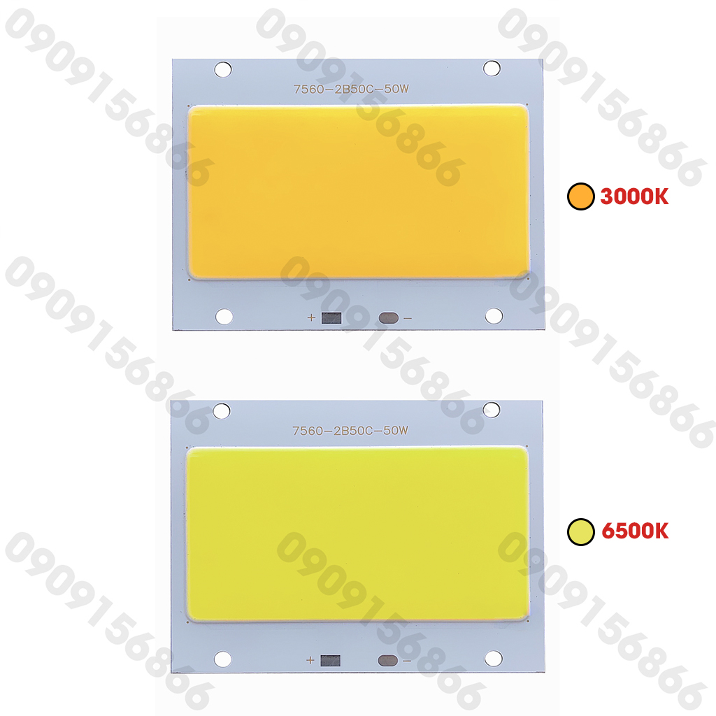 Mắt led pha Cob 50w