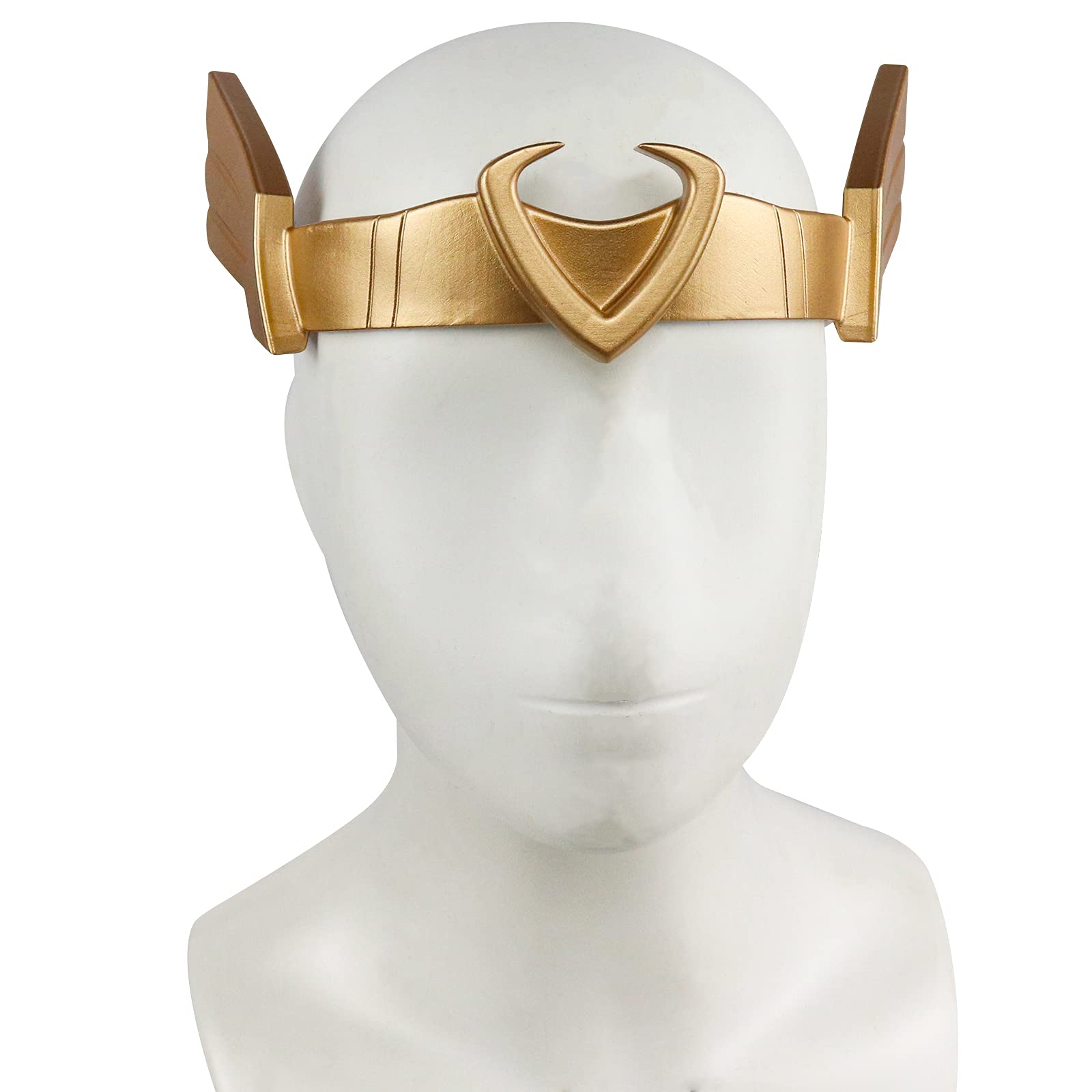Superhero Helmet With Horns Movie Thor 3 Ragnarok Loki Laufeyson PVC Mask Cosplay Halloween Costumes Props For Kids