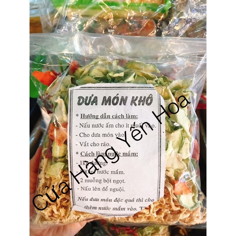 Dưa món khô - 5 loại rau củ quả sấy ( 170g )