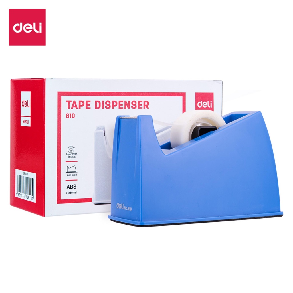 Cắt băng dính để bàn Deli E810