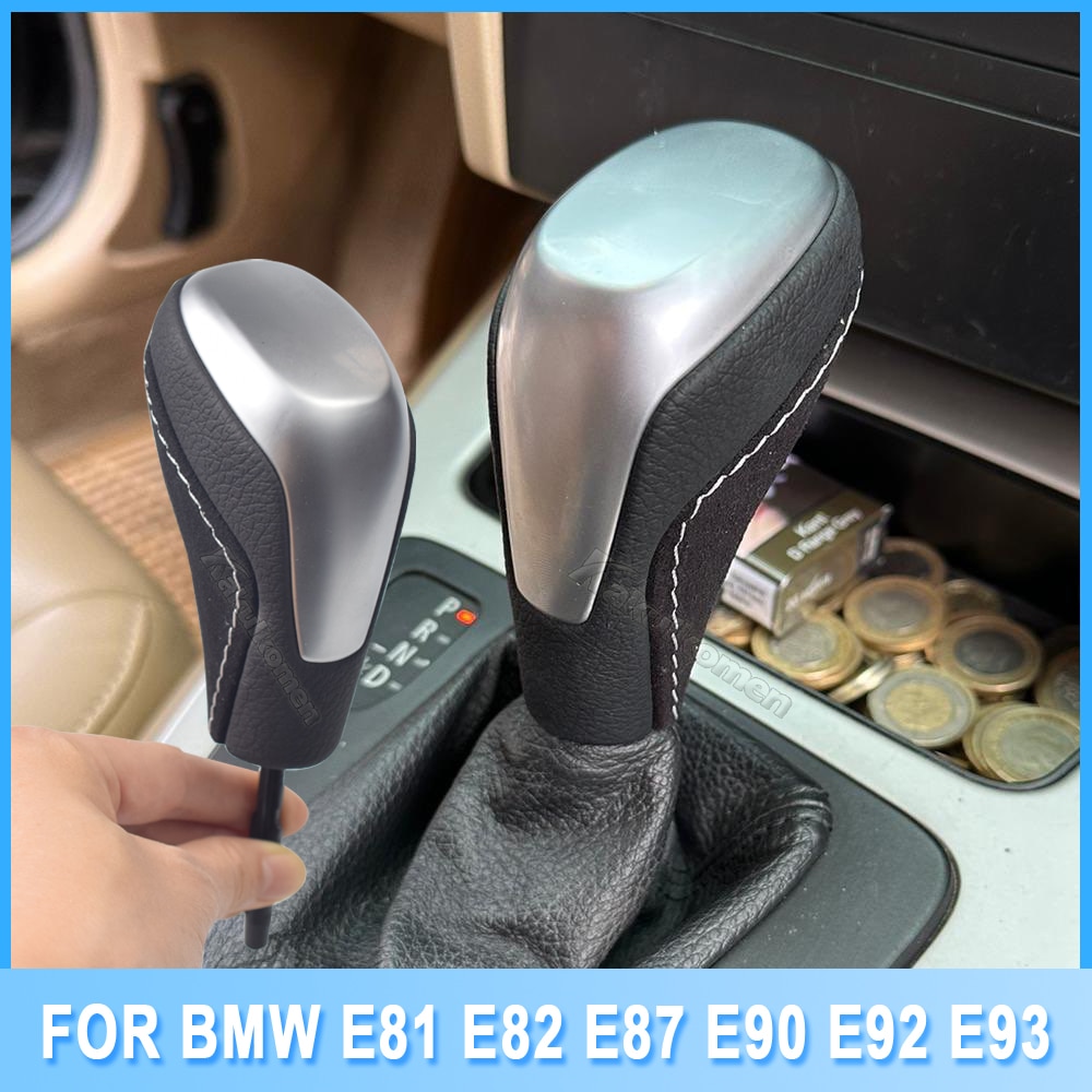 Automatic Car Gearbox Handles Gear Shift Knob Stick Lever Head For BMW E39 E46 E53 E60 E61 E63 E64 E83 E81 E82 E87 E90 E91 E92