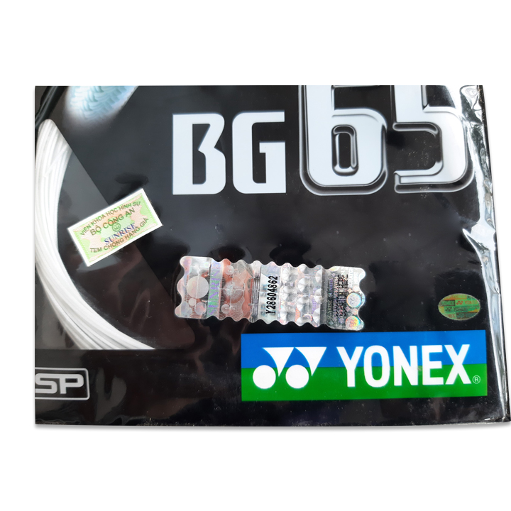 Dây đan vợt cầu lông Yonex BG65 1 bộ [FreeShip] [Ảnh thật] [Chính hãng]