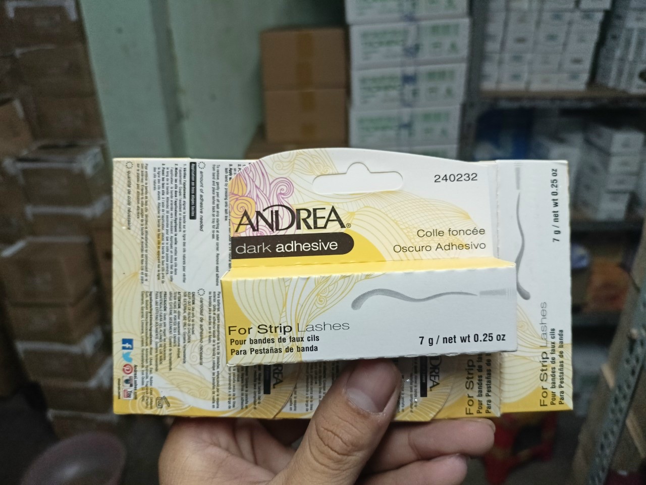 Keo dán mi giả ANDREA 7G DARK ADHESIVE (MP0639)