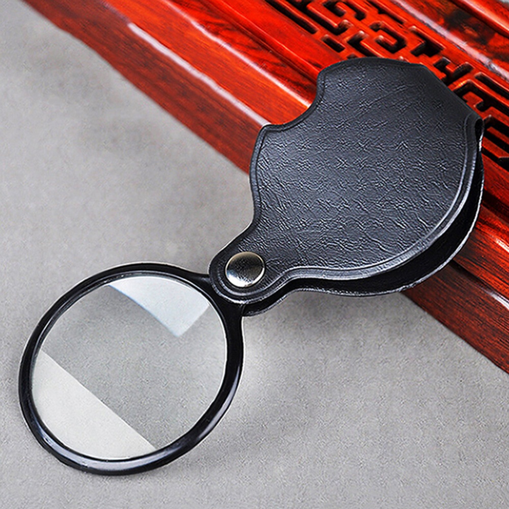 CHUNTIAN Túi nhỏ 5x50mm gấp đồ trang sức kính lúp lúp mắt kính lúp Ống kính