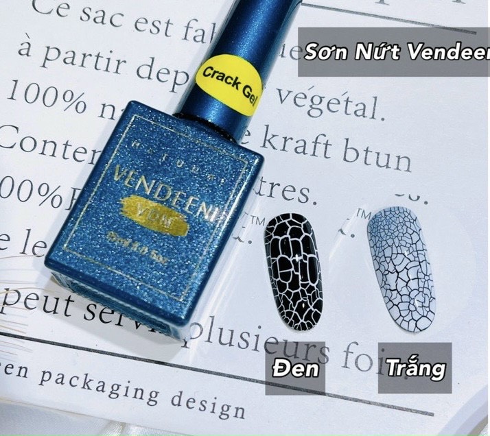 Sơn nứt Trắng - Đen