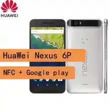 ภาพขนาดย่อของภาพหน้าปกสินค้าGlobal Version Celular มาร์ทโฟน H Nexus 6P 1440X2560พิกเซล Snapdragon 810 NFC โทรศัพท์มือถือ Android โทรศัพท์มือถือ จากร้าน SmartphoneTop1 บน Lazada