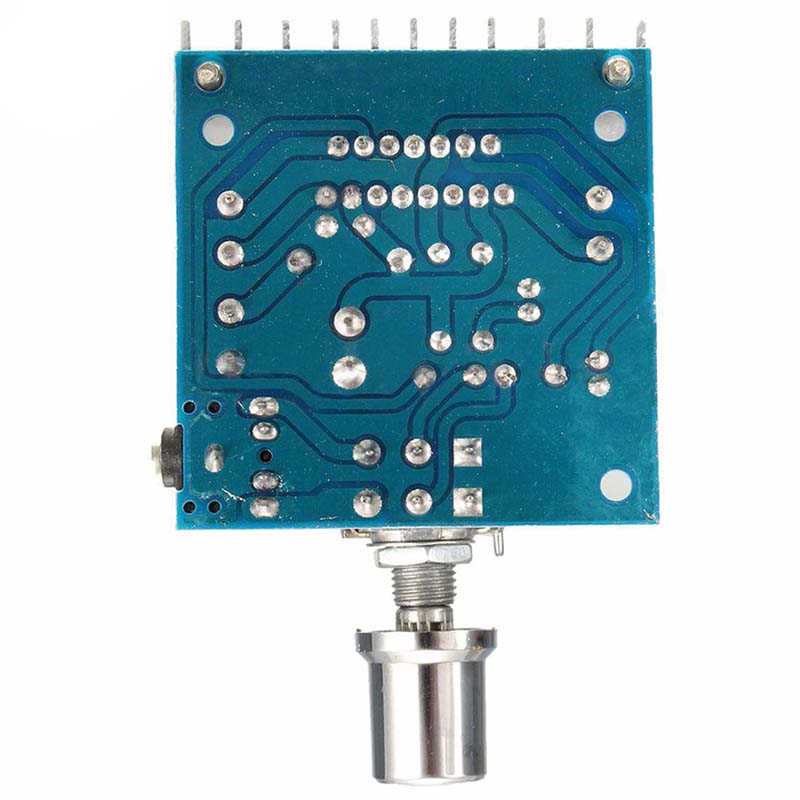 Ac/DC 12V Bộ tự làm TDA7297 2x15W kênh đôi mô-đun bảng mạch khuếch đại âm thanh kỹ thuật số