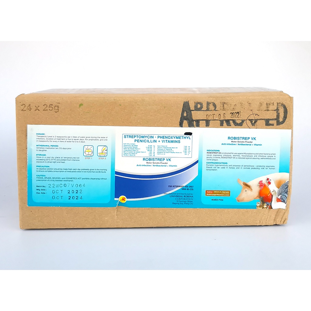 Robistrep Robistrep VK 24 x25g/box | Lazada PH