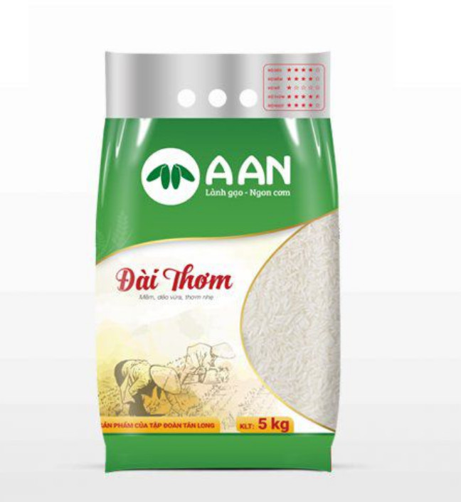 Gạo A An Đài Thơm 8 ( Túi 5Kg )