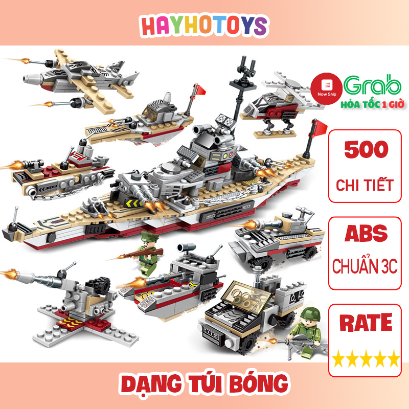 Bộ Đồ Chơi Lắp Ráp, Đồ Chơi Lego Tàu Chiến 1125 Chi Tiết, Lego Chiến Hạm, Mô Hình Lắp Ráp Tàu Tuần Dương Cho Bé