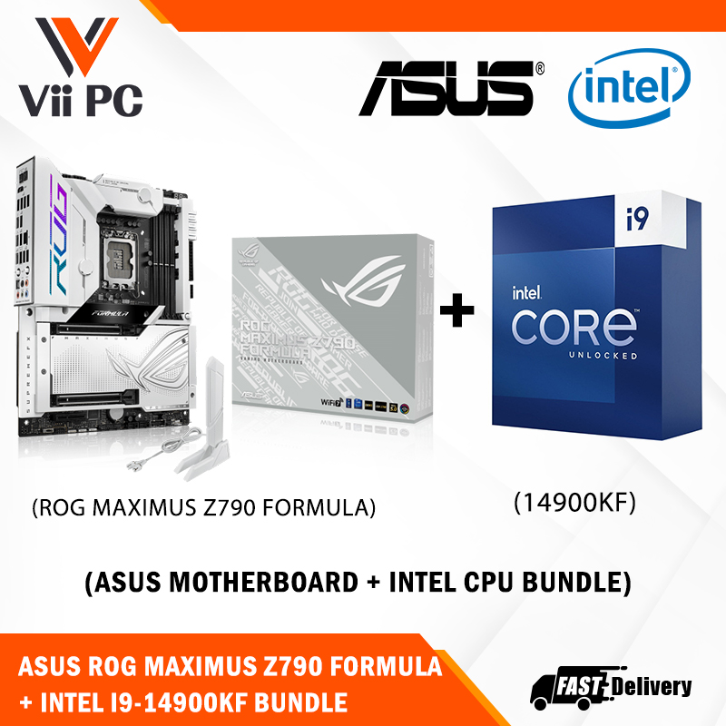 ASUS ROG MAXIMUS Z790 FORMULA Motherboard + Intel i9-14900K/i9