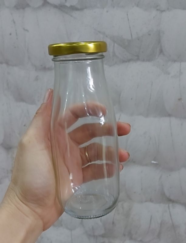 Combo 10 lọ thủy tinh đựng sữa 300ml nắp thiếc