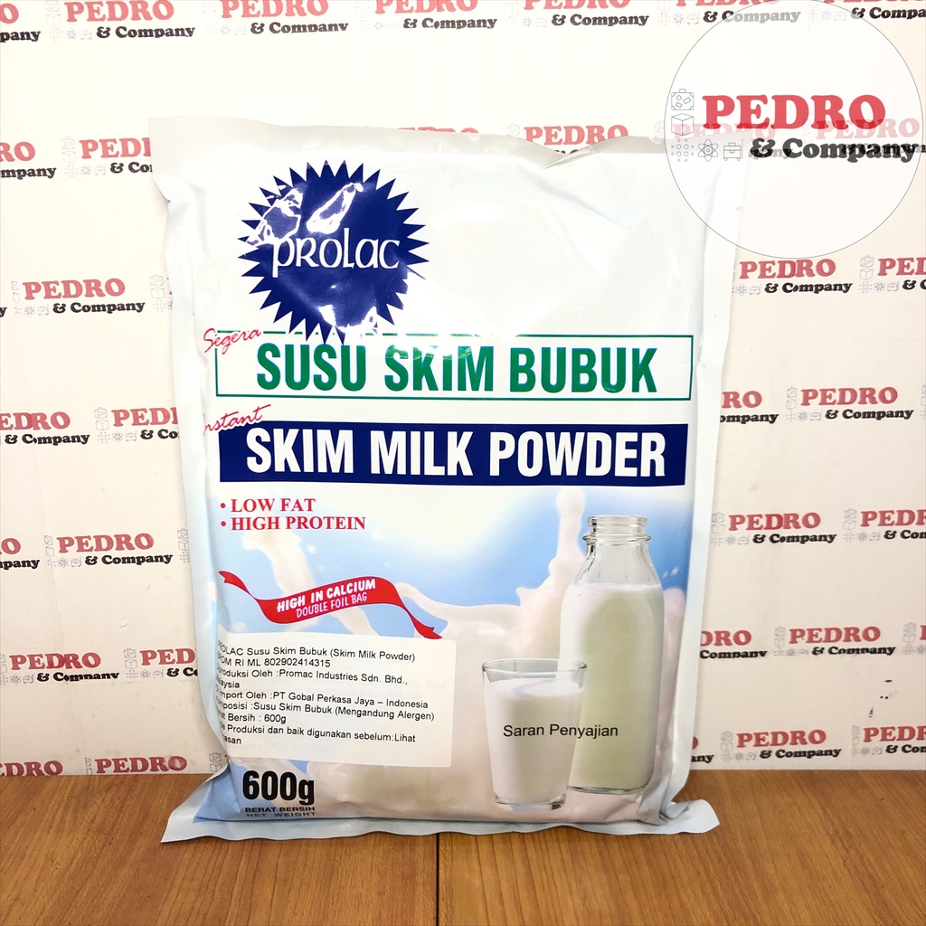 Prolac skim milk powder susu bubuk 600 gram low far high protein Lazada Indonesia