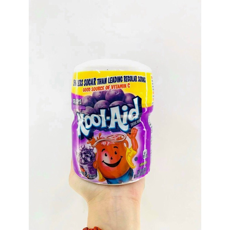 (8 Vị) Bột Pha Nước Trái Cây Kool Aid Mỹ 538g