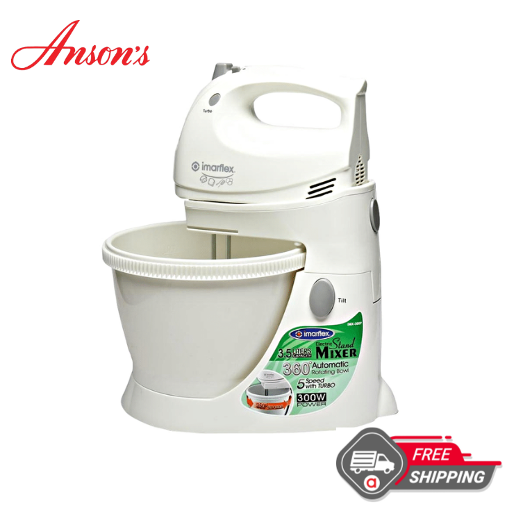 Imarflex IMX300P 3.5 Liters Electric Stand Mixer Free Shipping
