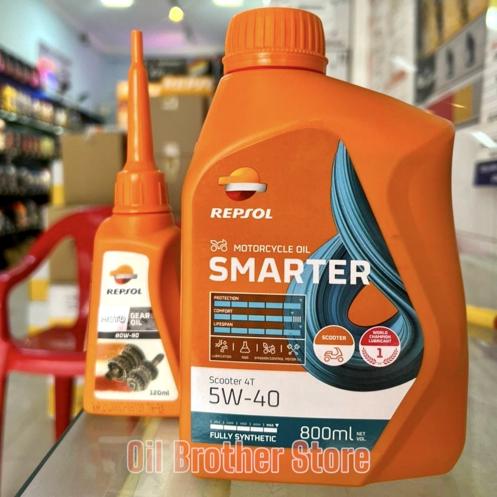 Nhớt Repsol Scooter 5w40 ( nhớt tay ga)