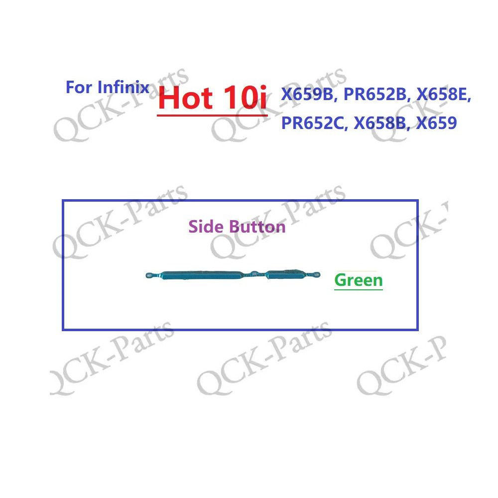For Infinix Hot 10i X659 Power button flex on / off Switch Button Side ...