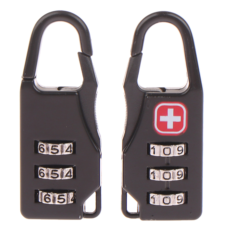 NEW ARRIVAL Portable Alloy Mini Lock Padlock Outdoor Combination Code Number Lock