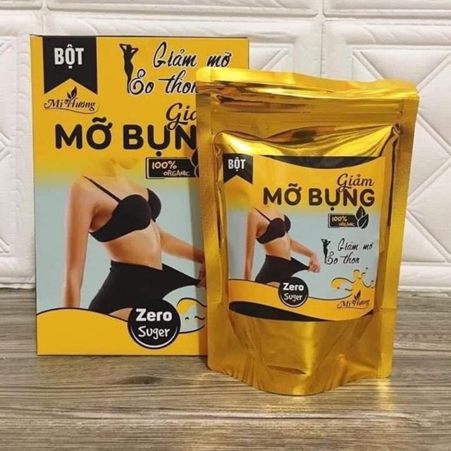 Bột Tan Mỡ Bụng Giảm Mõ, Eo Thon Mị Hương - Hàng chuẩn