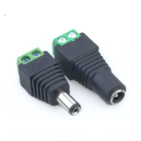 (2 cái) Jack nối nguồn DC 5.5x2.1mm 10A vặn vít