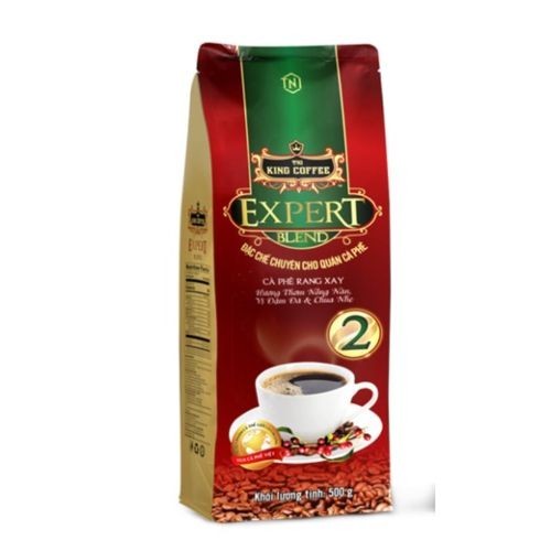 Cà Phê Rang Xay Expert Blend 2 KING COFFEE Túi 500gr