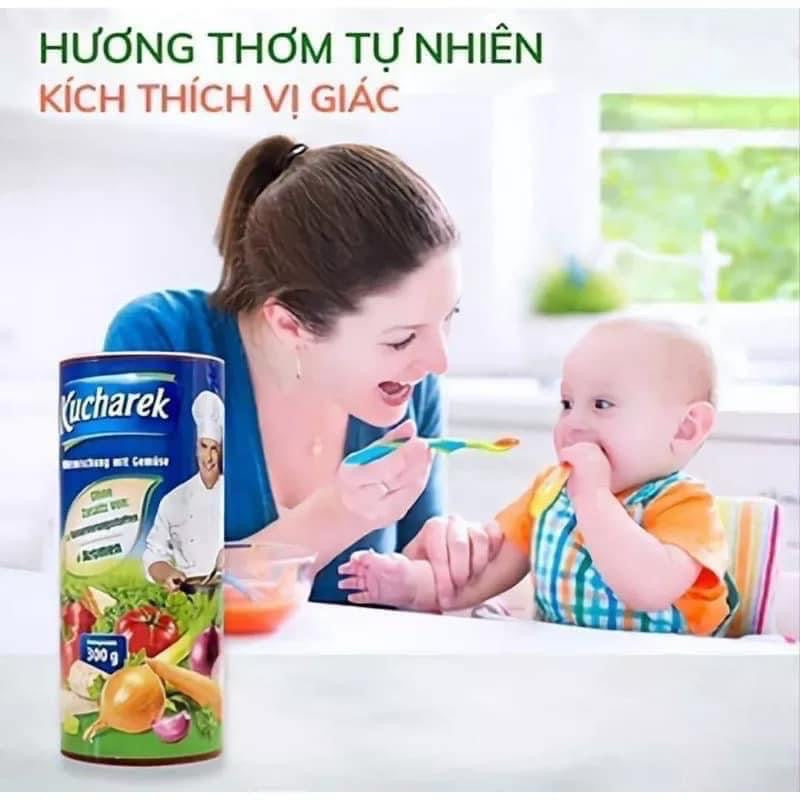Hạt nêm rau củ hữu cơ KUCHAREK Đức 300g