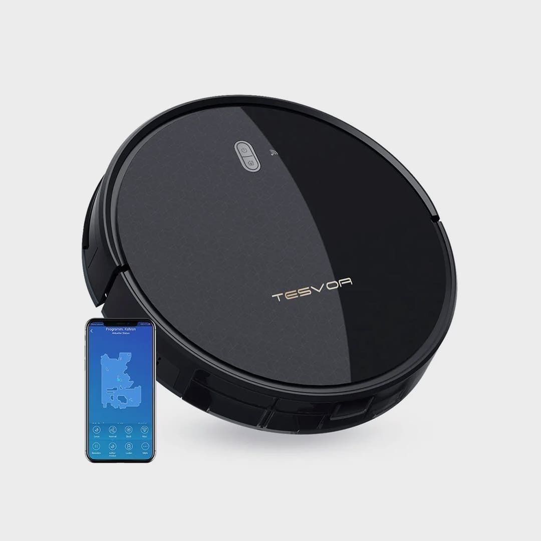 Tesvor M1 Robot Vacuum Cleaner with 4000 Power Suction System Lazada