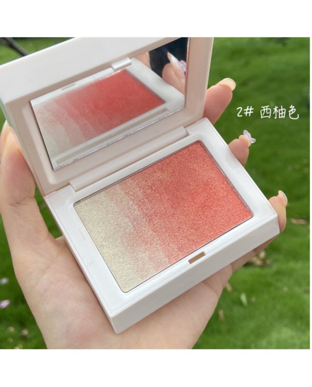 [HCM]Phấn má hồng kiêm bắt sáng nhũ Xuan color