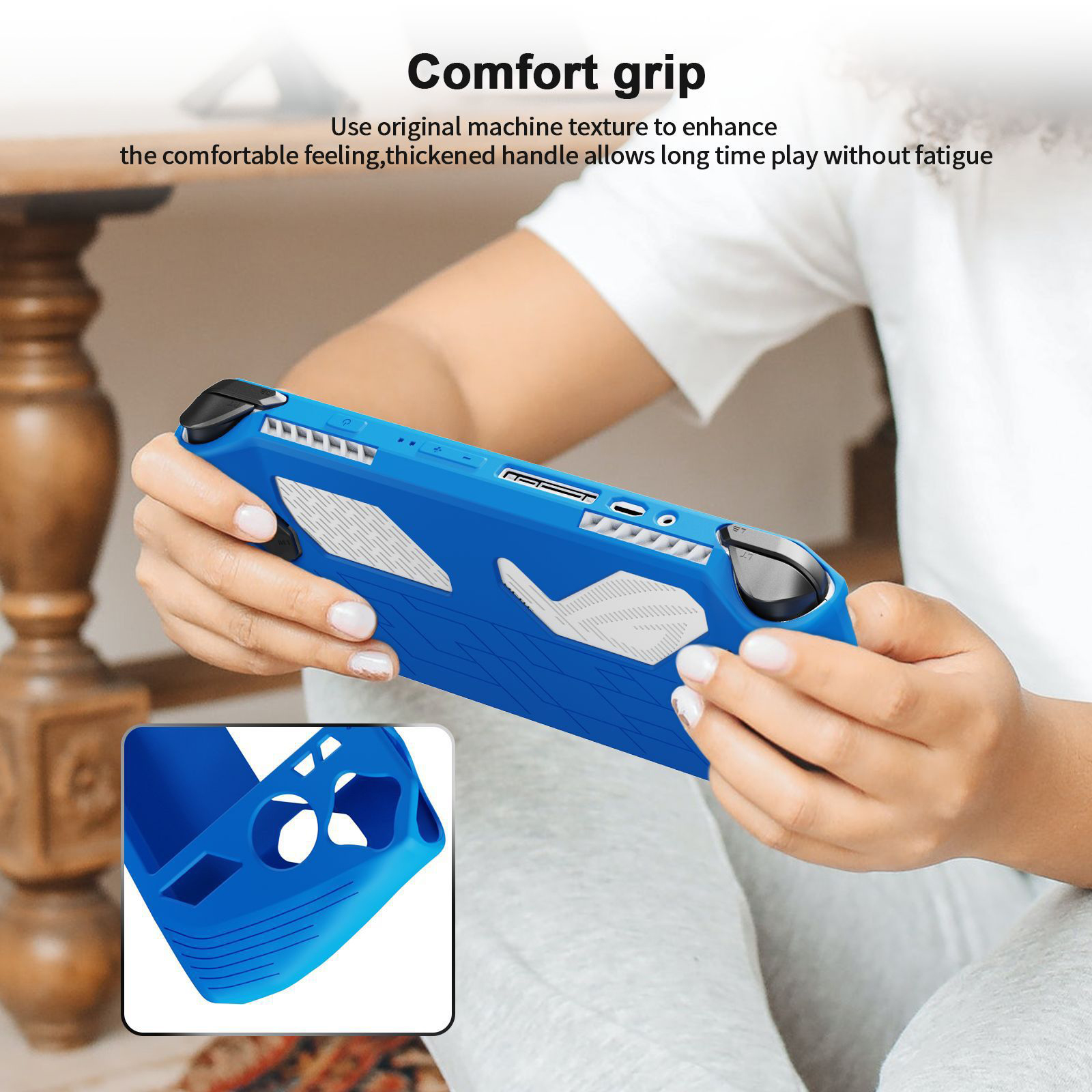 For ASUS ROG Ally Game Console Case Soft Silicone Protective Cover Anti-Scratch Protector Shell Sleeve Game Accessories