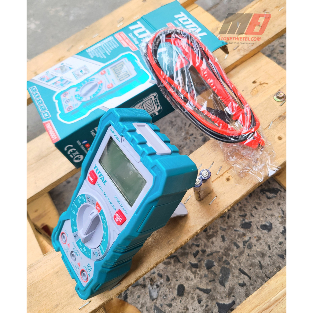 Đồng hồ đo điện vạn năng total tmt46001 ingco dm200