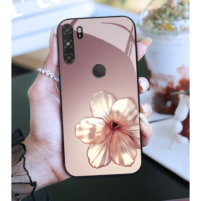 Ốp Lưng VSMART ACTIVE 3 Mặt lưng cường Lực Họa Tiết