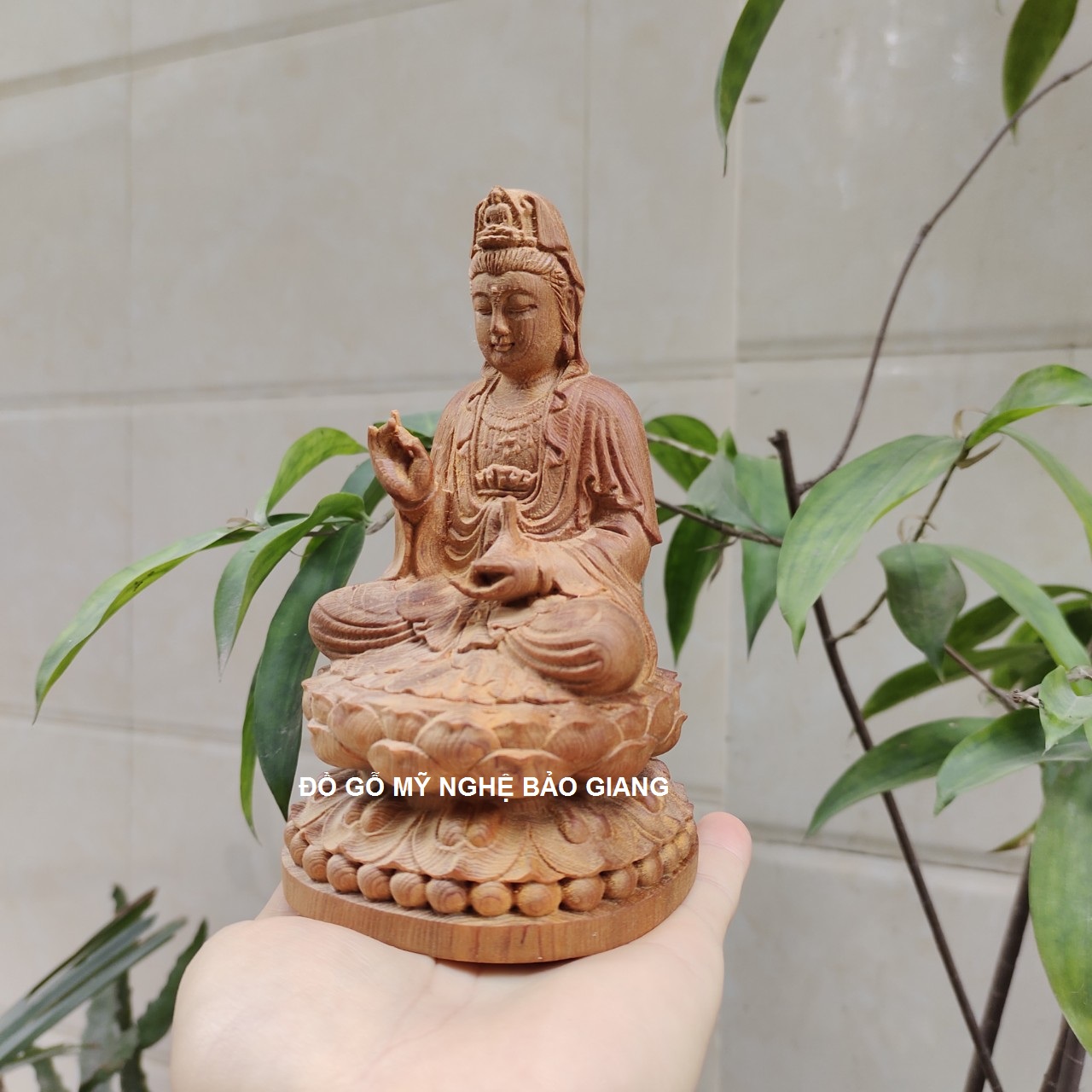 Tượng phật bà quan âm gỗ ngọc am