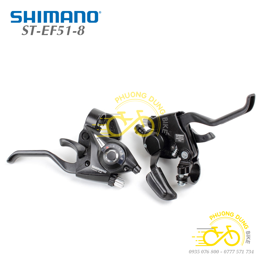 Tay đề xe đạp shimano st ef51 3x8 speed